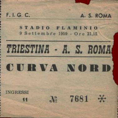 Roma/Triestina
                  1959/60