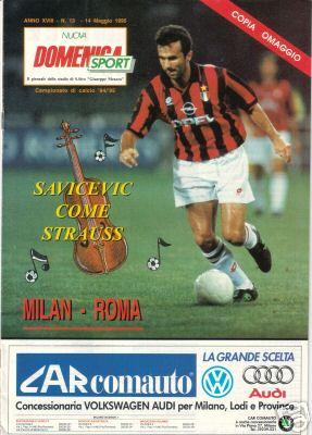Programma
                  Milan/Roma 1994/95
