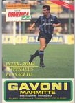 Programma Inter/Roma Finale Coppa Uefa 1990/91