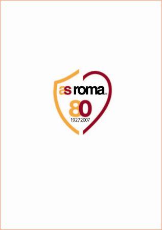 Il logo degli 80 anni
                  della Roma