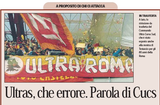 Il Romanista, 13 ottobre 2007