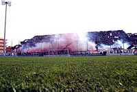 La curva
                  reggina