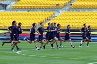 Allenamento a Pittsburgh