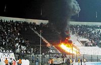 Coppa UEFA 2004/05: lievi proteste dopo PAOK - AZ Alkmaar 2-3