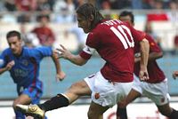 Il gol
                  di Totti su rigore, foto Grazia Neri AP