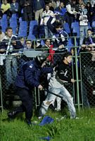 Violenza anche in Romania: qui i tifosi dell'Universitatea Craiova