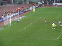 Il rigore sbagliato da Totti