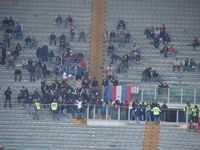 L'entrata
                  degli ultras