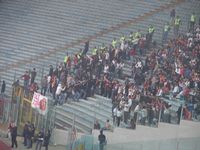 Trenino in
                  Curva Nord