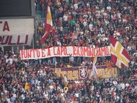 Striscione Ultras Romani