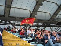 Bandiera del Montenegro in Tribuna Tevere