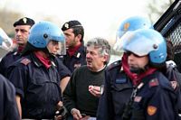 Un ferito sul lungotevere