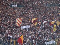 Striscione
                  polemico con un giornalista che scrisse un articolo
                  molto brutto su Fabio Roscio