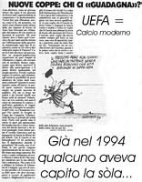 1994: la fine del calcio da stadio, l'inizio del calcio televisivo