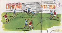 Il gol di
                    Amadei disegnato da Silva per Il manuale del gol,
                    1974