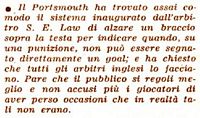 1950/51: come nasce una regola