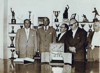 26 agosto 1958, Anacleto Gianni e
                            D'Arcangeli