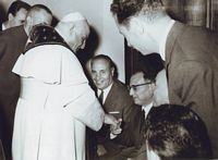 Anacleto Gianni e D'Arcangeli dal Papa