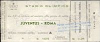 1961/62 Roma/Juventus, invito
