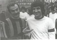 Sergio Santarini con Sandro Mazzola