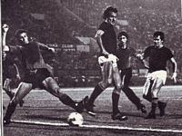 Il gol di tacco di
                            Giorgio Morini