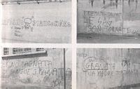 Scritte sui muri di Torino nella stagione 1976/77