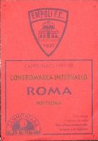 1997/98 contromarca Empoli/Roma