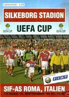 1998/99 Silkeborg/Roma programma