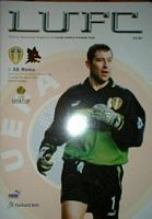 1999/2000
                  Leeds Utd/Roma, programma