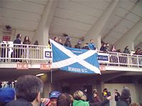 Scozzesi in Sud (il sabato c' stata Italia Scozia di rugby)