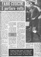 Intervista
                          a Cudicini, agosto 1964