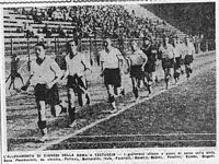 Allenamento prima di Roma/Losanna