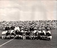 Amichevole contro squadra sconosciuta, fine anni
                  '50, inizio anni '60