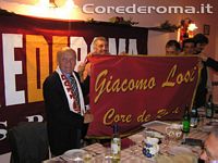 Cena in
                  onore di Giacomo Losi, 16 dicembre 2005