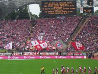 Bayern
                          Munchen/Hertha Berlino: Ingresso in campo