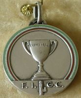1937, medaglia per la seconda classificata in Coppa Italia (La Roma)