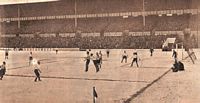 Inverno 1948: lo stadio del Tottenham innevato