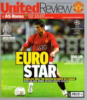 Programma Manchester United/Roma 2007/08