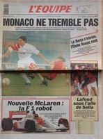 1991/92 Roma/Monaco, L'Equipe