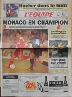 1991/92 Monaco/Roma, L'Equipe