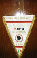 Gagliardetto Roma/Liverpool 2000/01