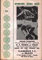 Amichevole Flamengo/Roma del 23 marzo 1967 a S. Francisco