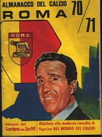 Almanacco del
                  calcio 1970/71 con Herrera in copertina.