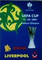 Raro
                  programma UEFA Roma Liverpool 2000-01