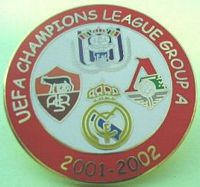 Spilletta Champions League 2001/02