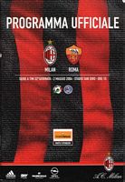 Programma
                Milan/Roma 2003/04