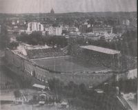 Una foto dello Stadio Torino, gi Stadio del P.N.F., ora Stadio Flaminio